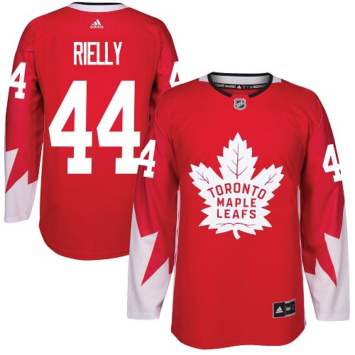 Adidas Maple Leafs #44 Morgan Rielly Red Team Canada Authentic Stitched NHL Jersey - Click Image to Close